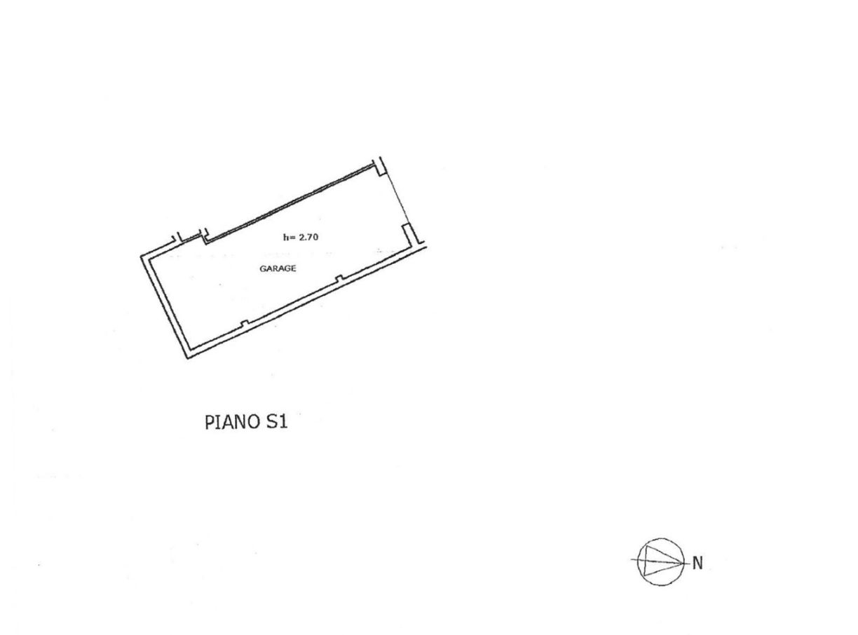 Appartamento in vendita, rif. r/666 (Planimetria 2/2)