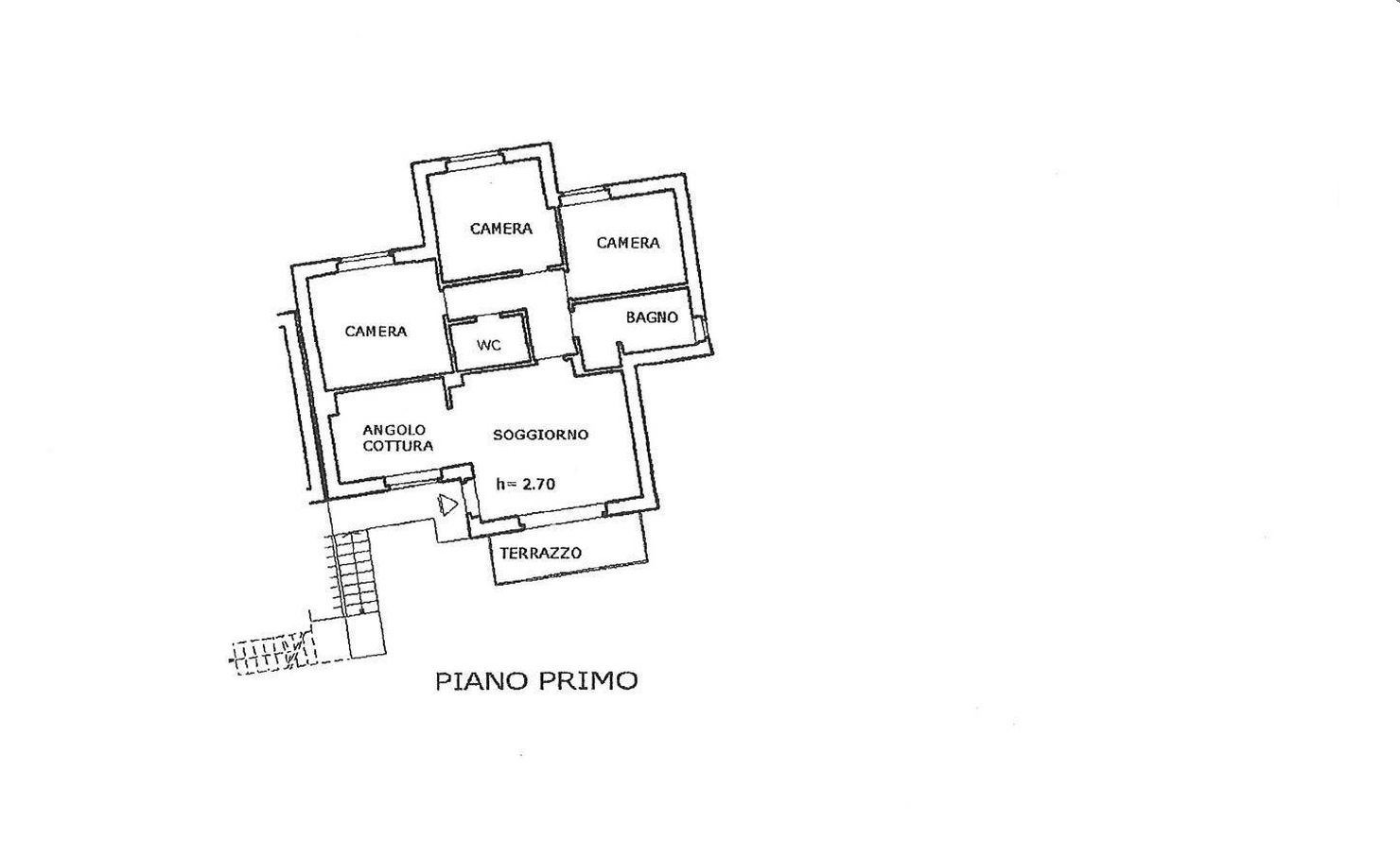 Appartamento in vendita, rif. R/671 (Planimetria 1/1)
