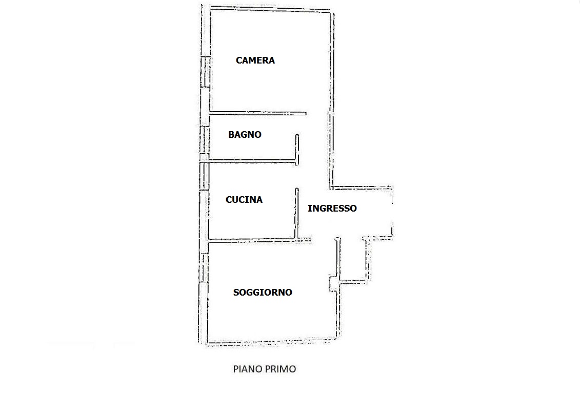 Appartamento in vendita, rif. R/674 (Planimetria 1/1)