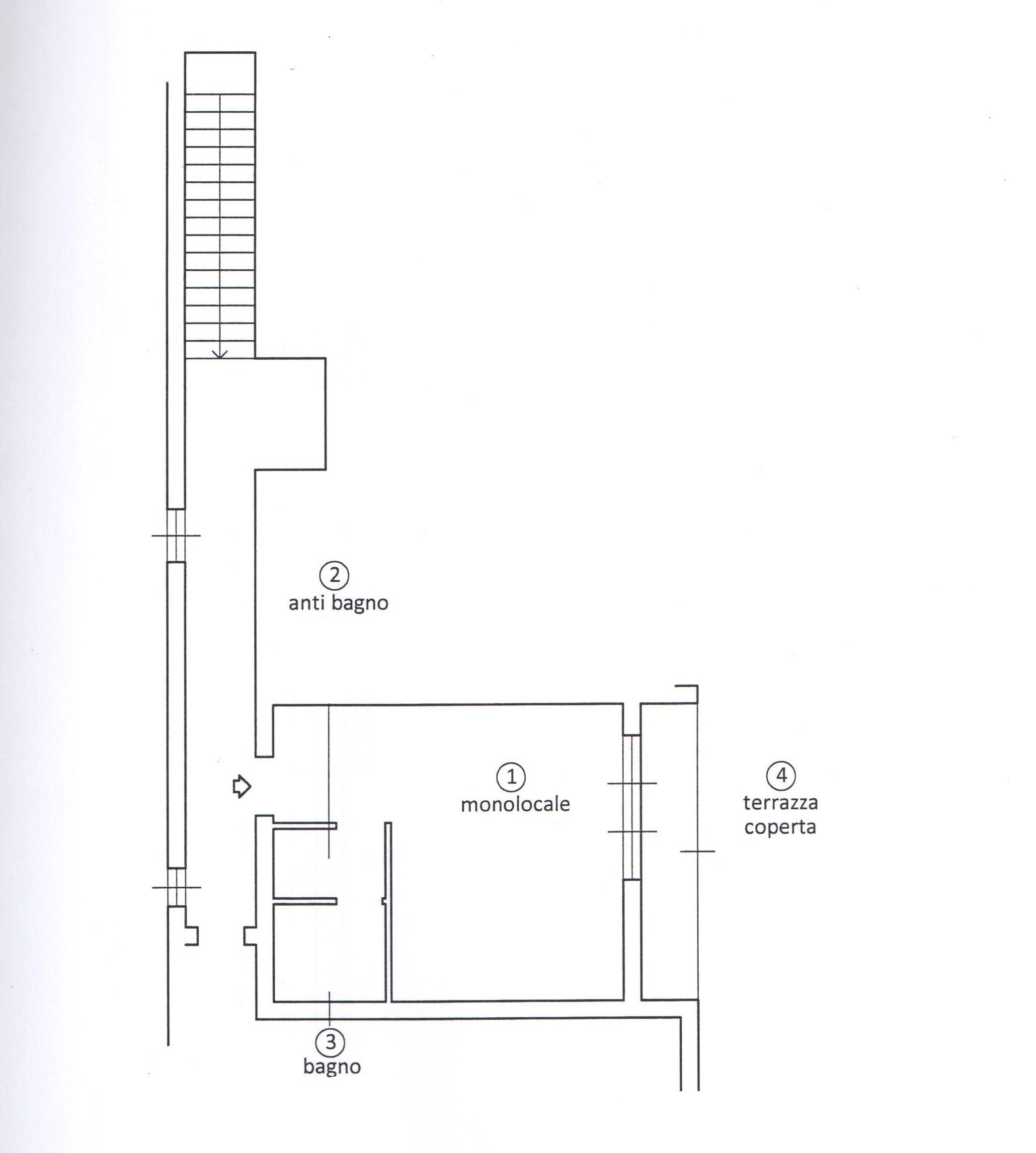 Appartamento in affitto, rif. R/372 (Planimetria 1/1)