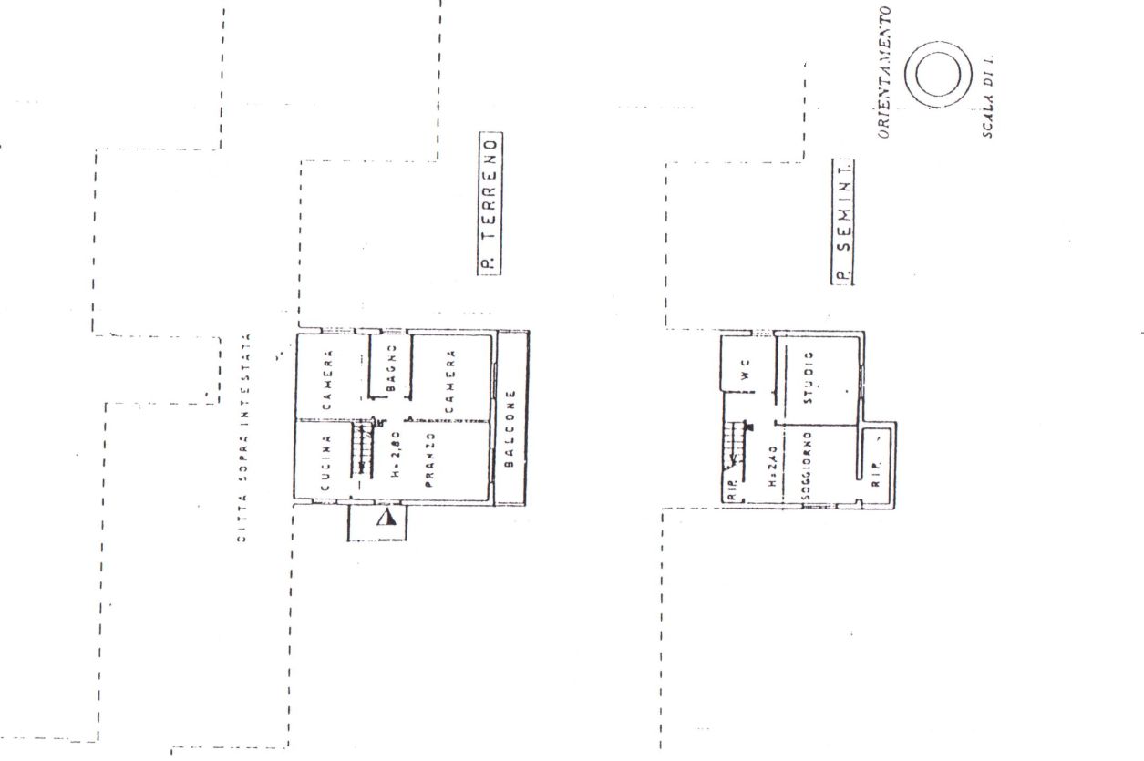 Appartamento in vendita, rif. R/699 (Planimetria 1/1)