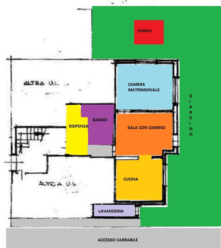 Appartamento in vendita, rif. 5340-A (Planimetria 1/1)