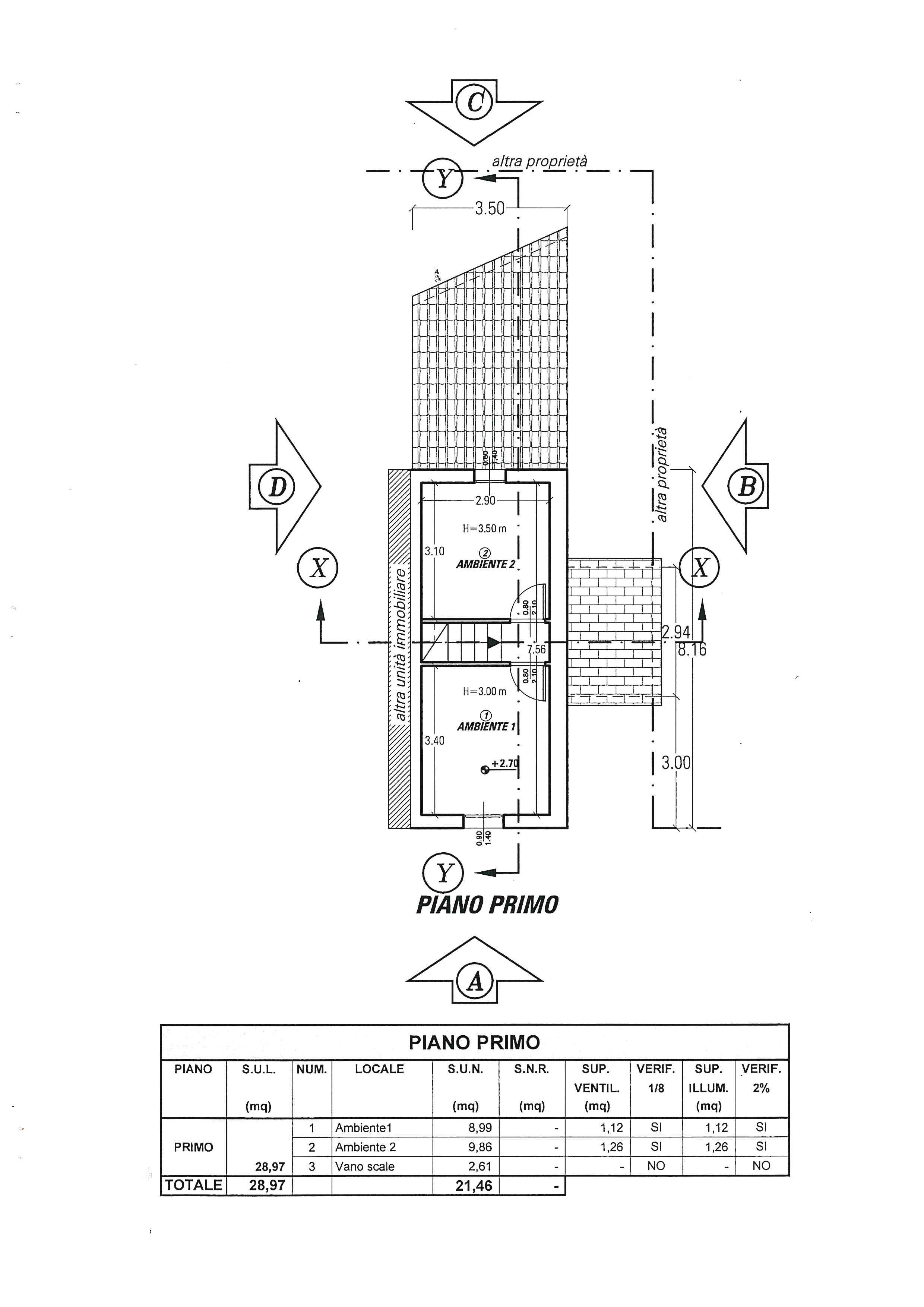 Terratetto in vendita, rif. 5339-CC (Planimetria 2/5)