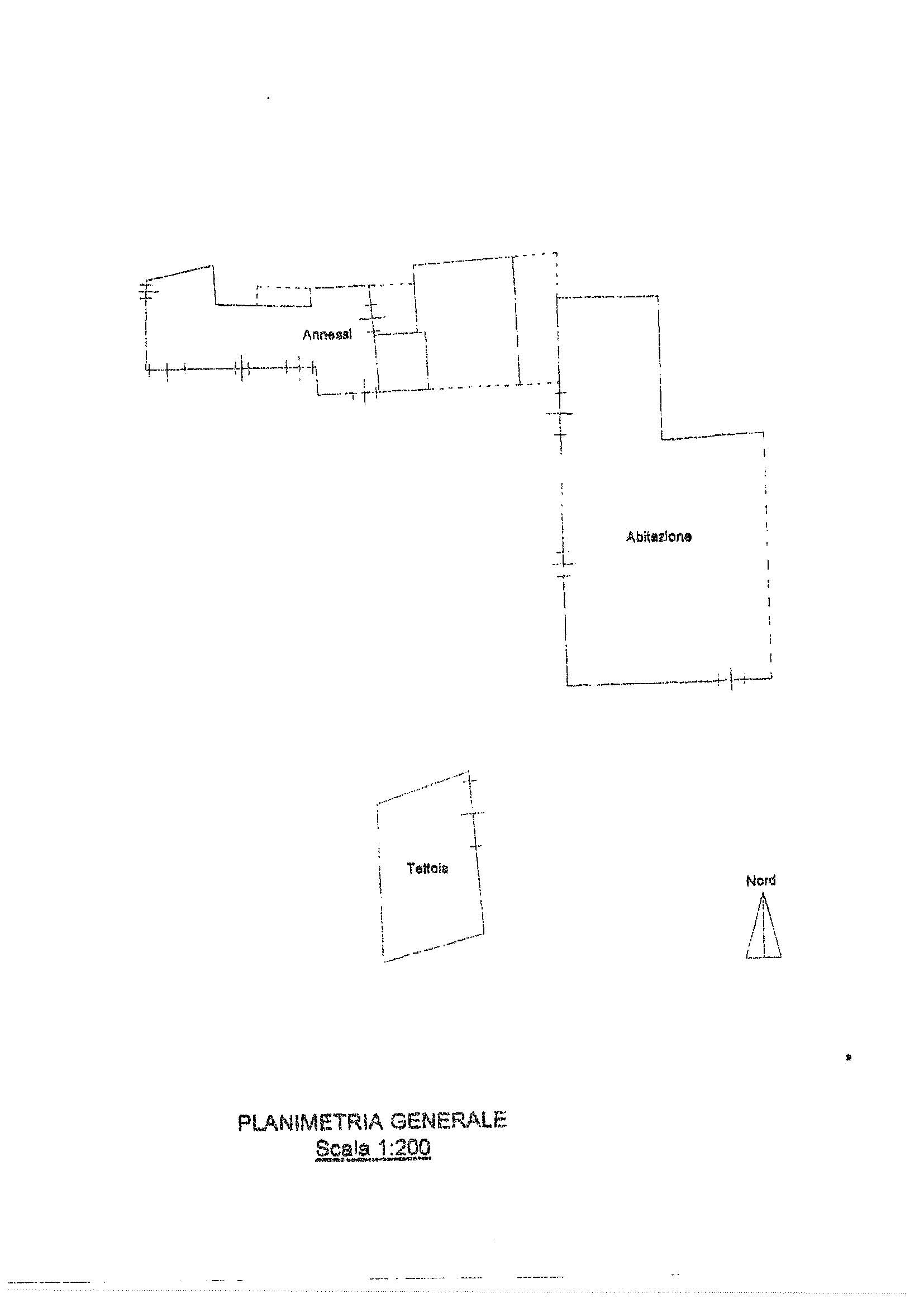 Casa semindipendente in vendita, rif. 1447-CC (Planimetria 4/5)