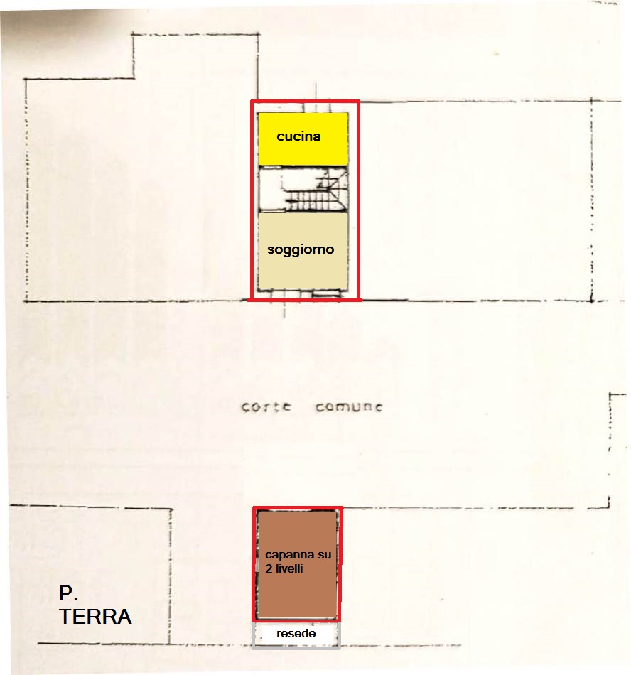 Terratetto in vendita, rif. 5364-CC (Planimetria 1/2)