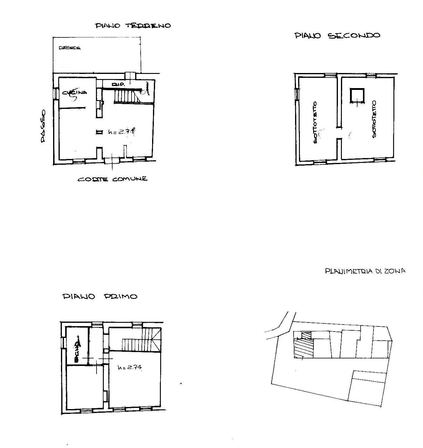 Terratetto in vendita, rif. 5380-CC (Planimetria 1/1)