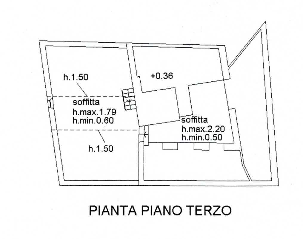 Planimetria 2/2 per rif. 3057
