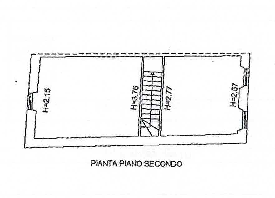 Planimetria 2/2 per rif. 3063