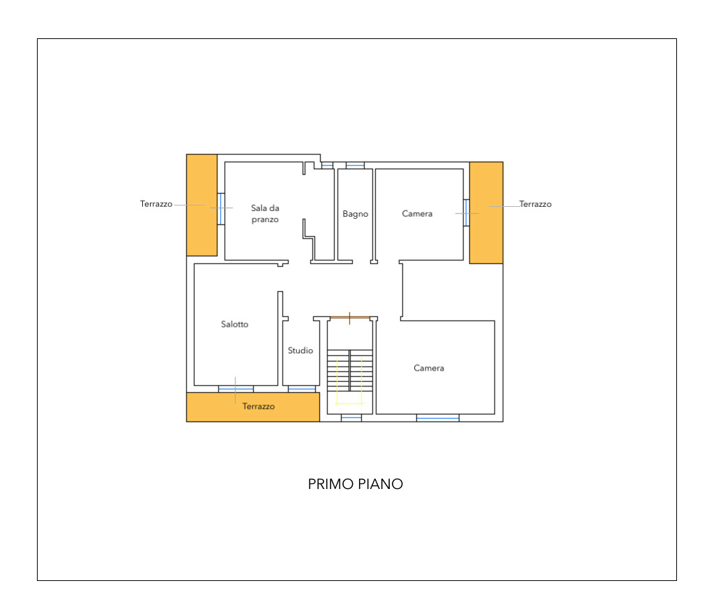 Appartamento in vendita, rif. B/374 (Planimetria 1/1)