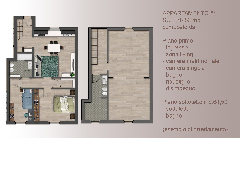Appartamento in vendita, rif. 4347 (Planimetria 1/1)