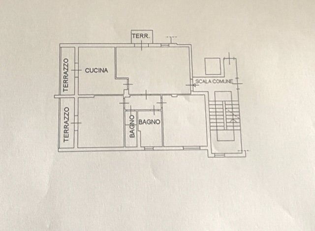 Appartamento in vendita, rif. 187 (Planimetria 1/1)