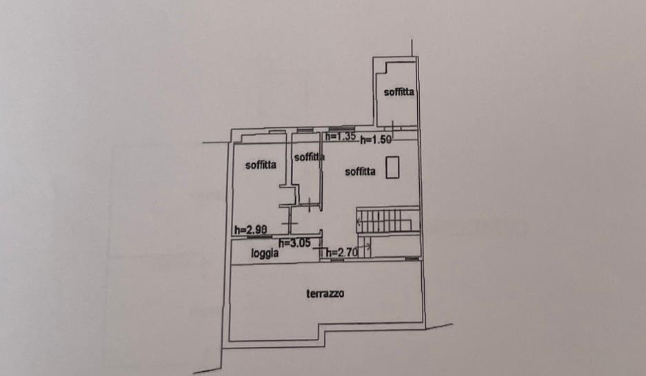 Appartamento in vendita, rif. 196 (Planimetria 2/2)