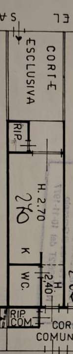 Planimetria 1/1 per rif. 191