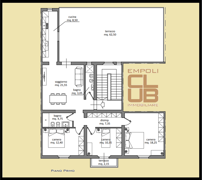 Appartamento in vendita, rif. F/0512 (Planimetria 1/1)