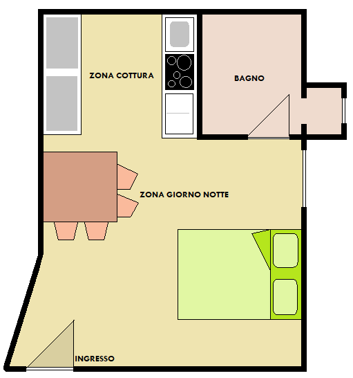 Appartamento in vendita, rif. F/0552 (Planimetria 1/1)