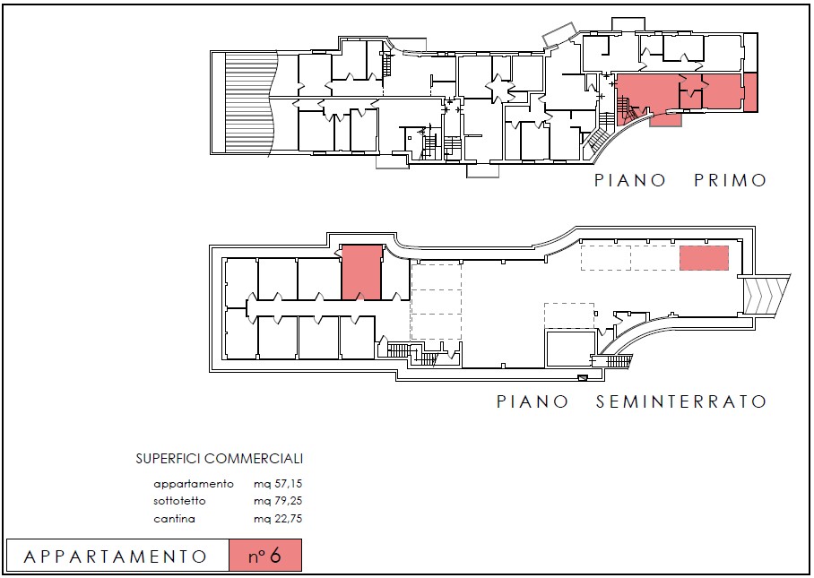 Duplex in vendita, rif. F/0576 (Planimetria 3/3)