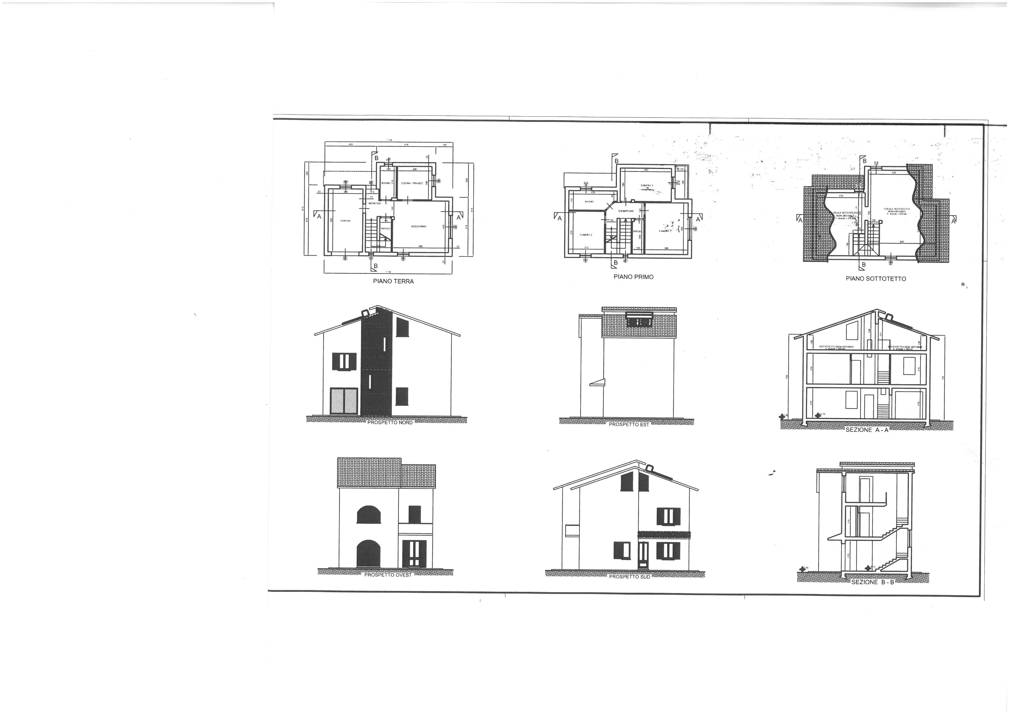 Terreno edif. residenziale in vendita, rif. GMV150 (Planimetria 1/2)