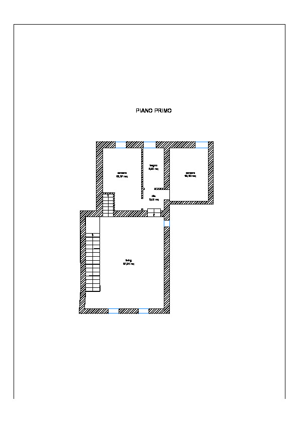 Appartamento in vendita, rif. AP222 (Planimetria 2/3)