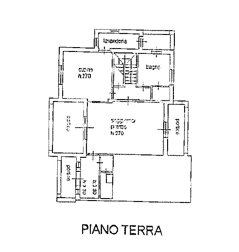 Villetta bifamiliare in vendita, rif. 8833 (Planimetria 1/3)