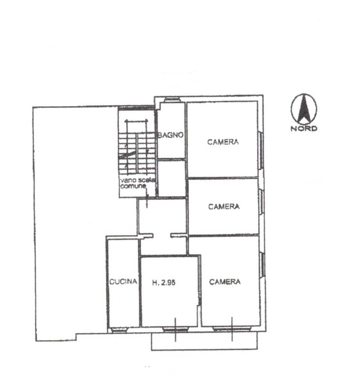 Appartamento in vendita, rif. 8853 (Planimetria 1/1)