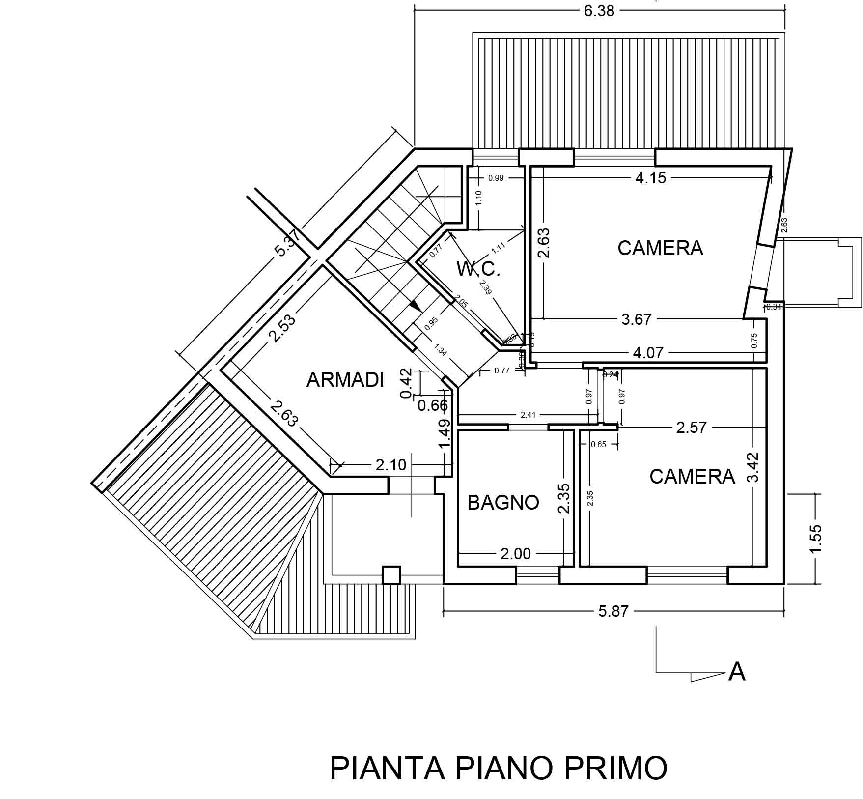 Villetta bifamiliare in vendita, rif. 14352 (Planimetria 3/3)