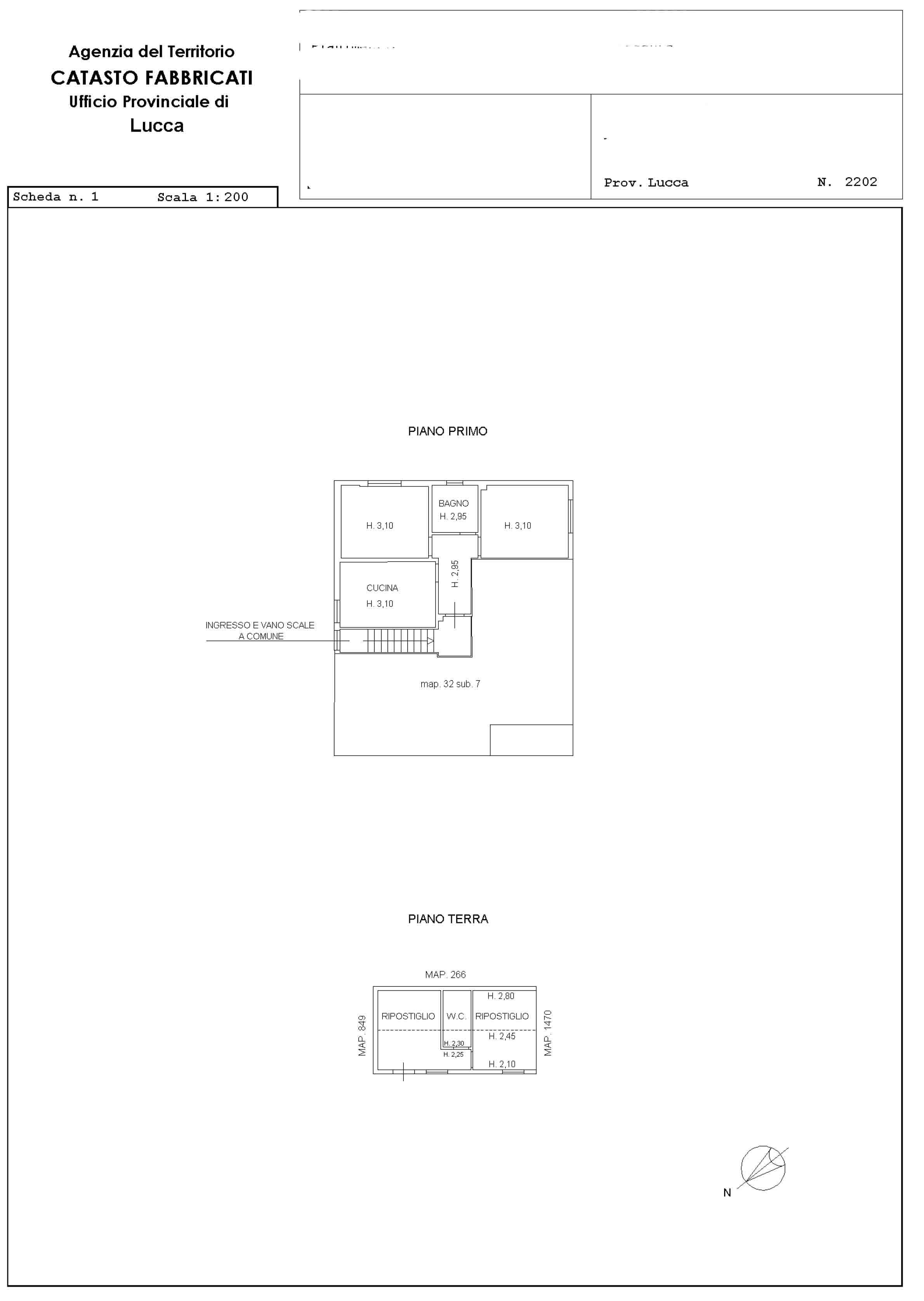 Appartamento in vendita, rif. 27353 (Planimetria 1/1)