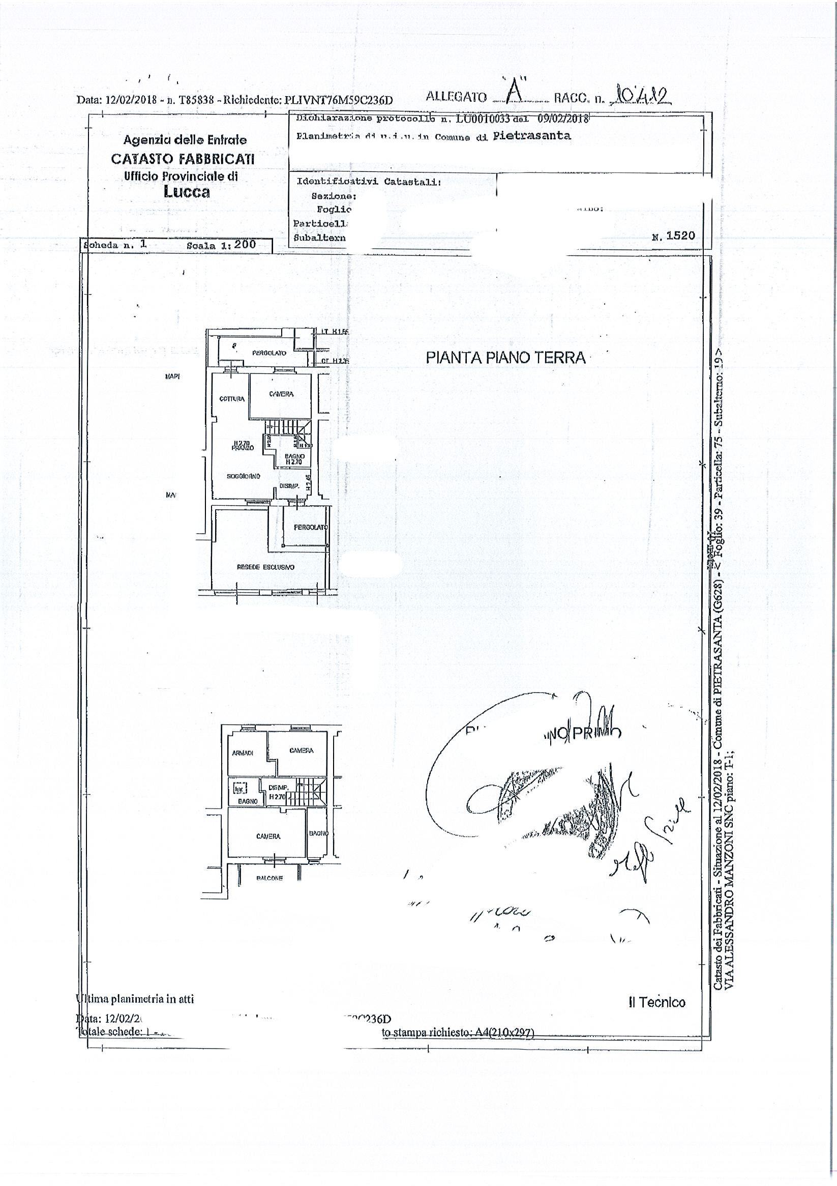 Three-family cottage for sale, ref. 27737 (Plan 1/1)
