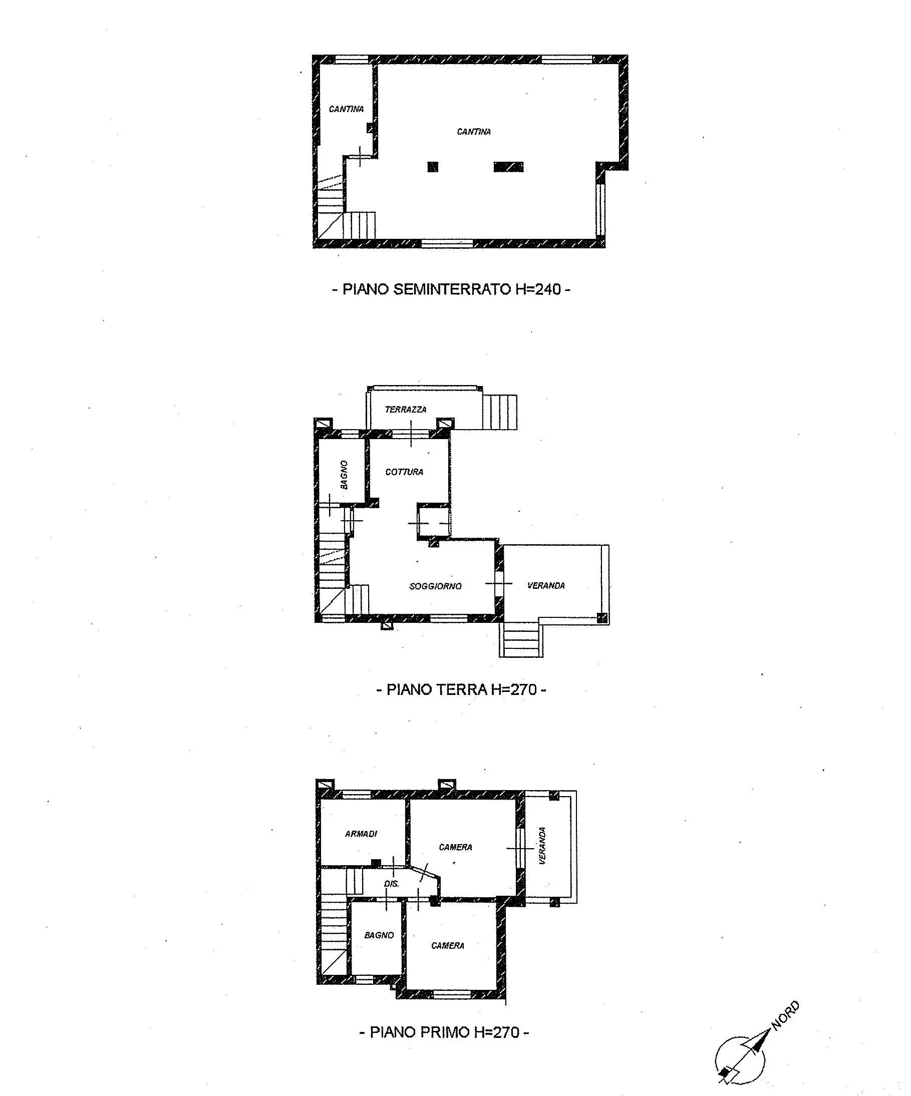 Semi-detached house for sale, ref. 28006 (Plan 1/1)