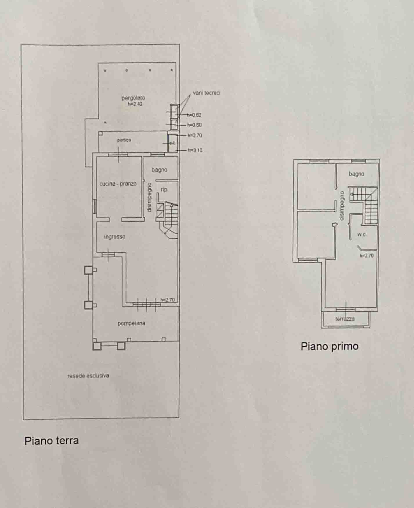 Semi-detached house for sale, ref. 28054 (Plan 1/1)