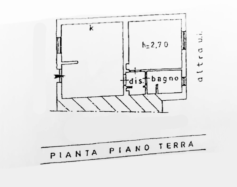 Planimetria 1/1 per rif. D2336