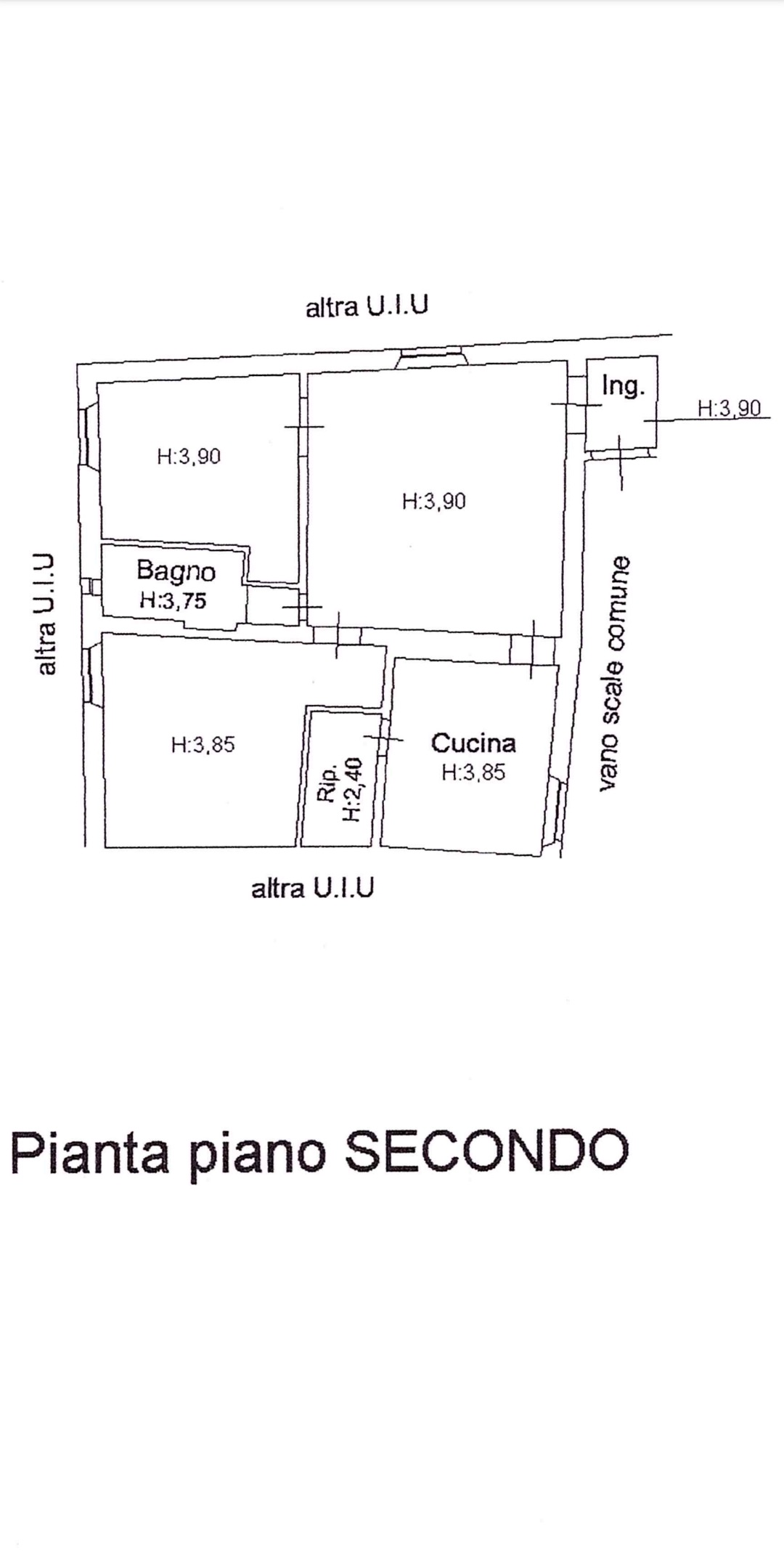 Appartamento in vendita, rif. 014 (Planimetria 1/1)
