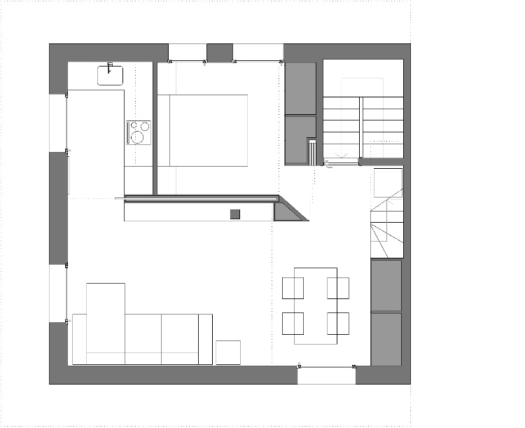 Appartamento in vendita, rif. 023 (Planimetria 1/1)