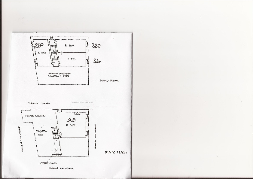 Casa singola in vendita, rif. L040 (Planimetria 2/3)