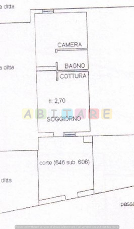 Appartamento in vendita, rif. C1720 (Planimetria 1/1)