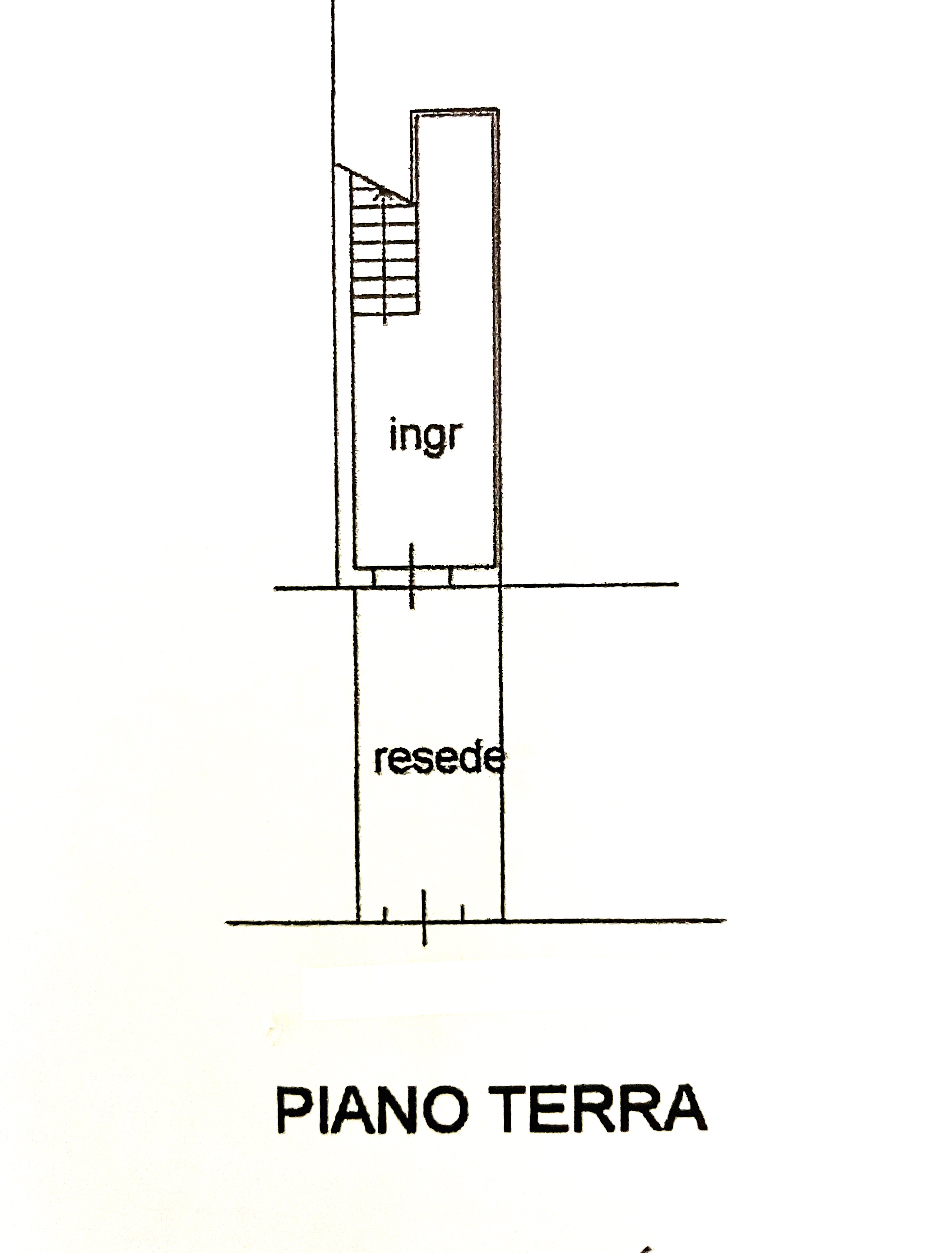 Planimetria 3/4 per rif. RB371