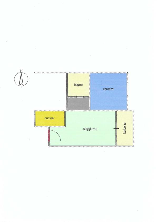 Appartamento in vendita, rif. C 130 (Planimetria 1/1)