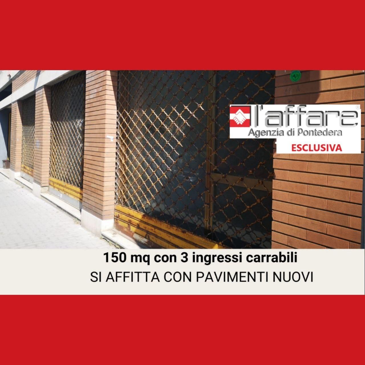 Locale comm.le/Fondo in affitto commerciale a Pontedera (PI)