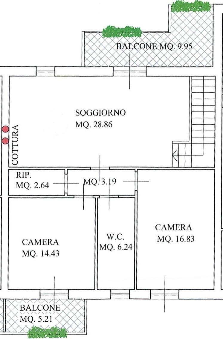 Appartamento in vendita a Fucecchio (FI)