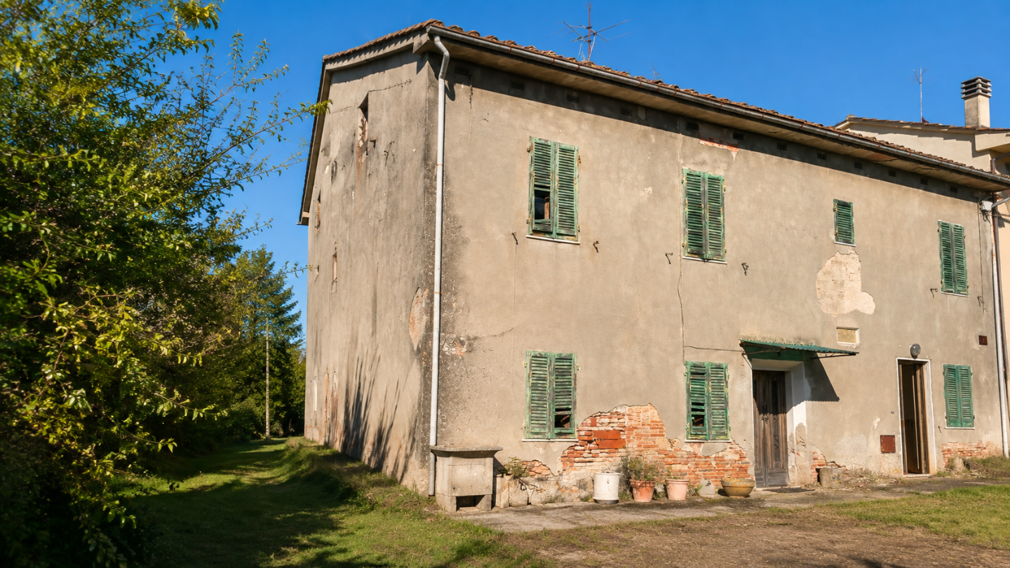 Porzione di casa in vendita a Santa Maria a Monte