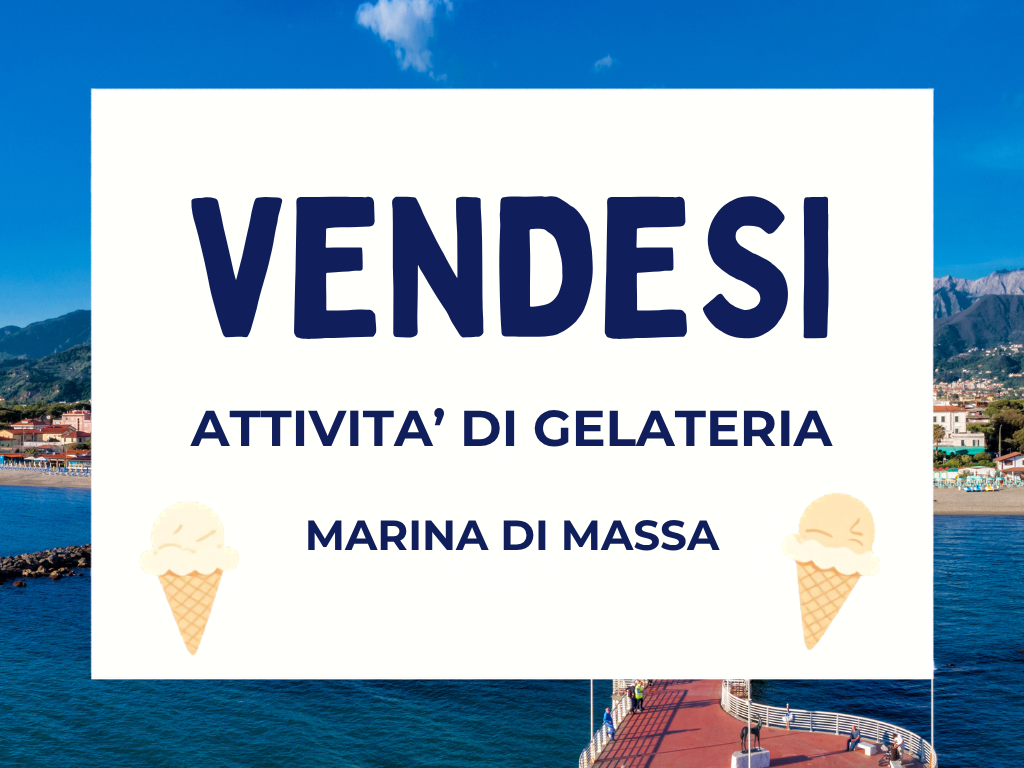 Gelateria in vendita a Massa