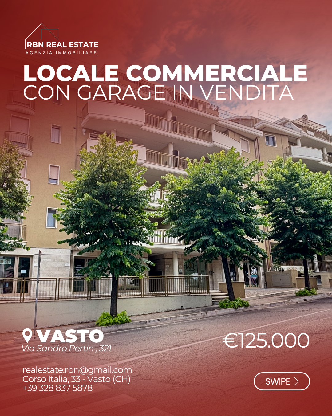 Fondo commerciale in 1 a Vasto (CH)