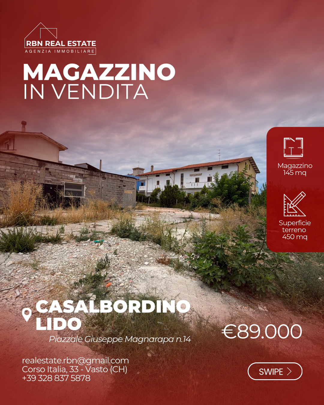 Magazzino in 1 a Casalbordino (CH)