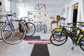 rendering bike store