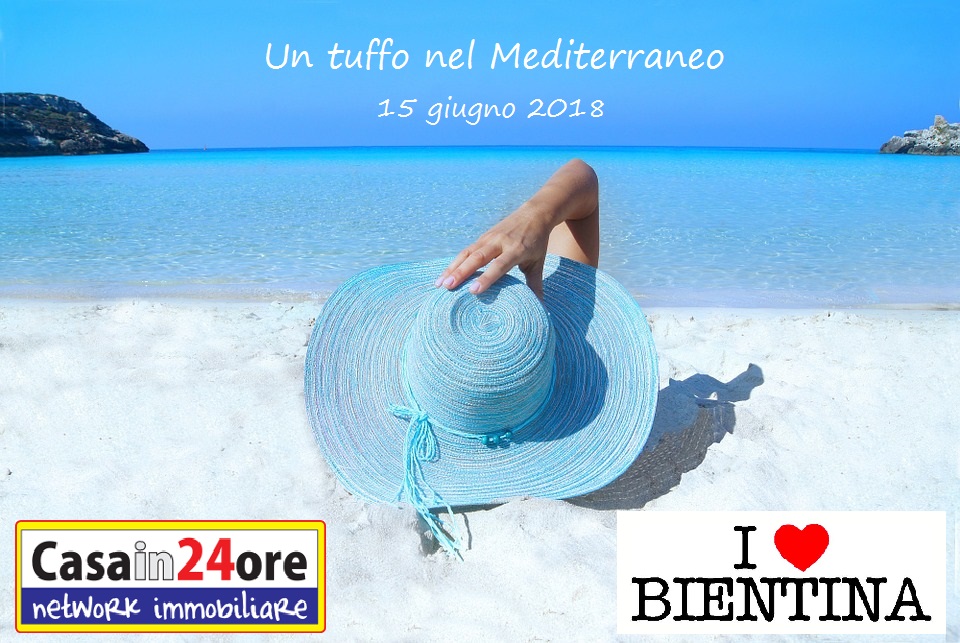 Casain24ore sponsor di I love Bientina: tuffati nel Mediterraneo con noi!