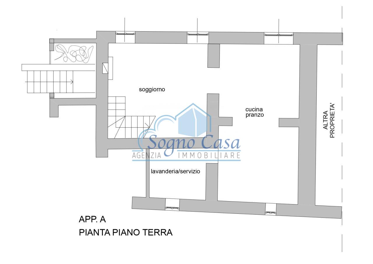 Porzione di casa in vendita a Sarzanello, Sarzana (SP)