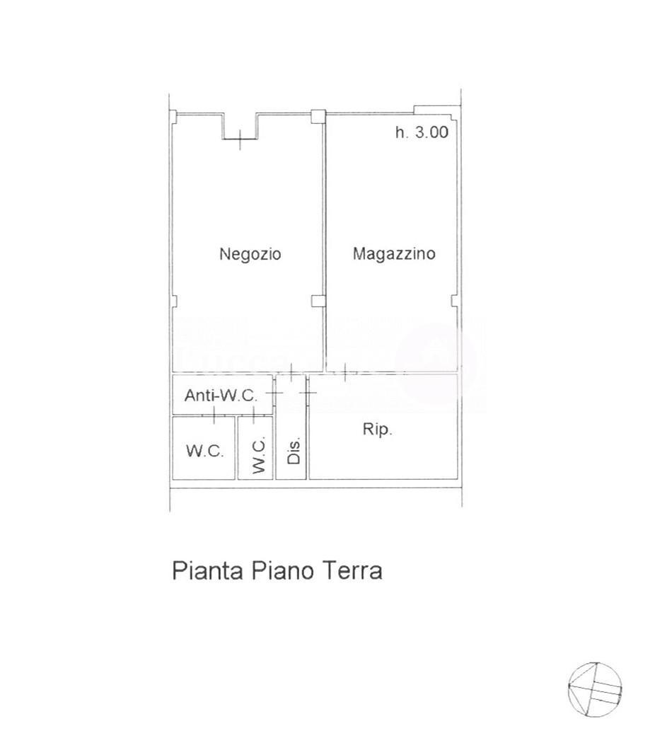 Store for commercial rentals in Lucca