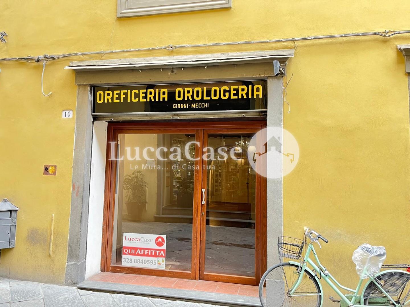 Locale comm.le/Fondo in affitto commerciale a Lucca